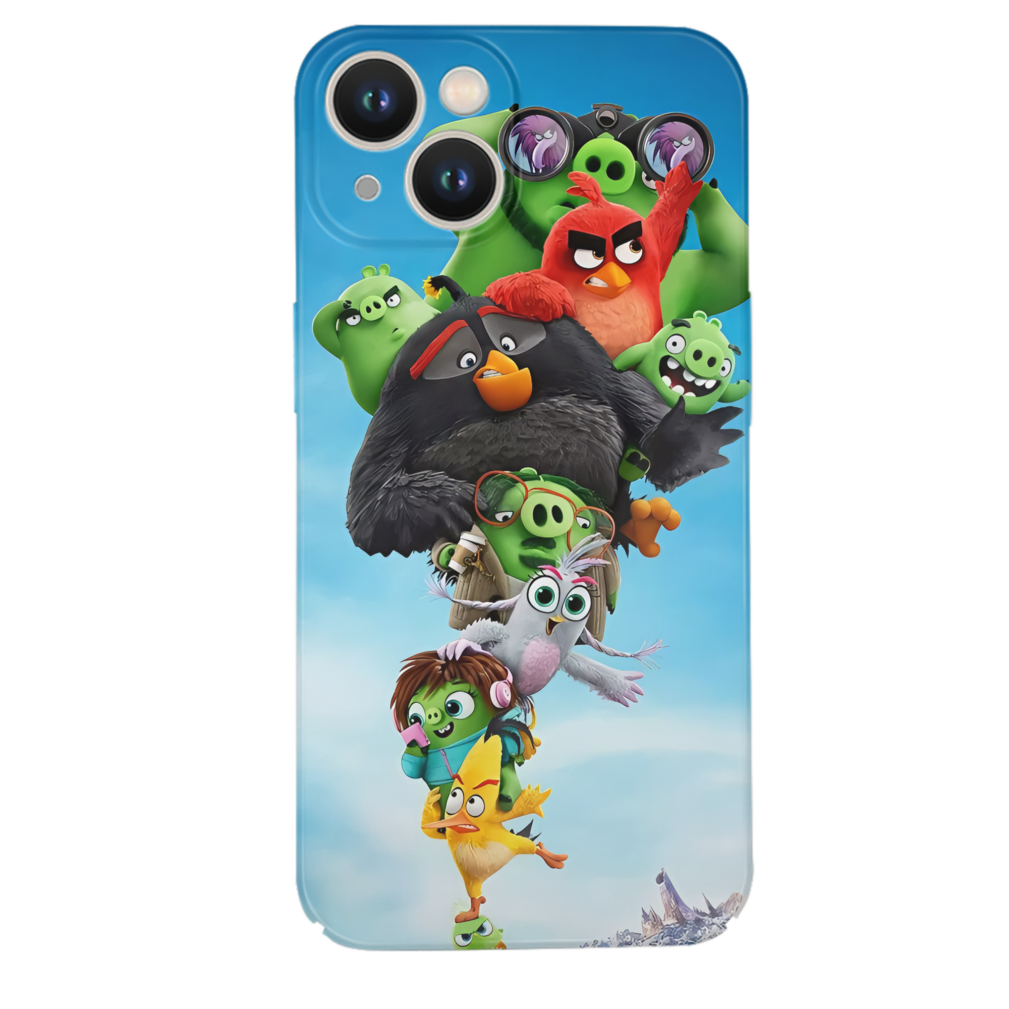 （画像用） Angry Birds アングリーバード 【iPhone 14シリーズ対応】ハードケース